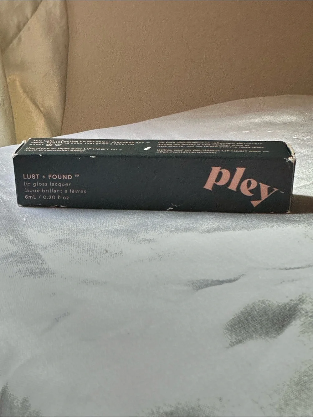 NWT Pley Lust + Found Lip Gloss Lacquer — Shade Ethyl